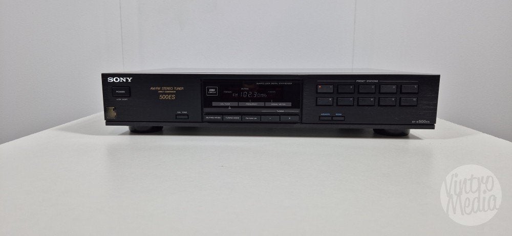 Sony ST-S500ES Tuner | Radio | FM | AM | Sony ES-Serie, Ophalen of Verzenden, Refurbished