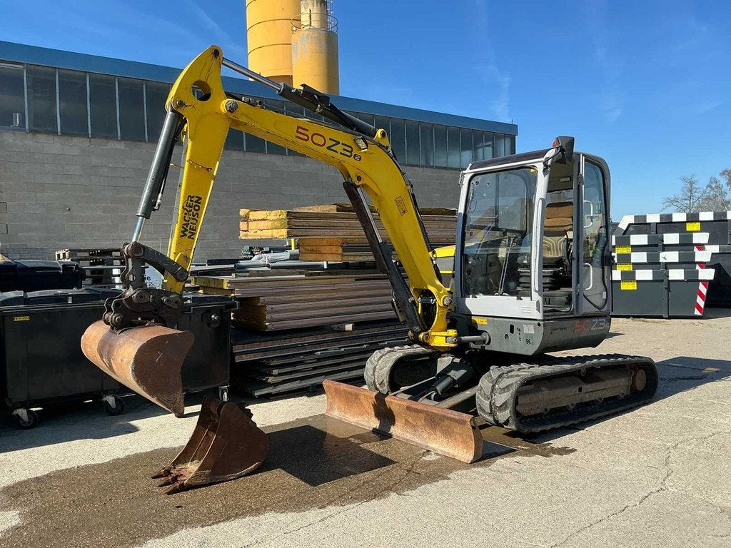 2011 Wacker Neuson 50Z3 RB Midigraafmachine, Zakelijke goederen, Graafmachine
