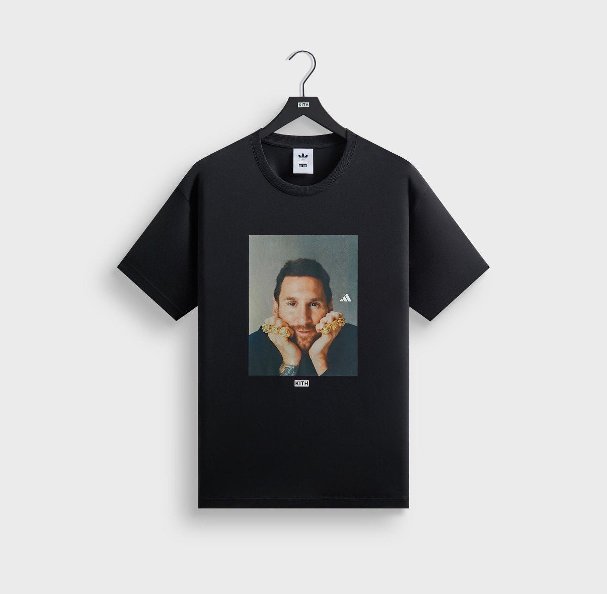 Kith & Messi graphic tee L, Ophalen of Verzenden, Nieuw, Maat 52/54 (L), Zwart