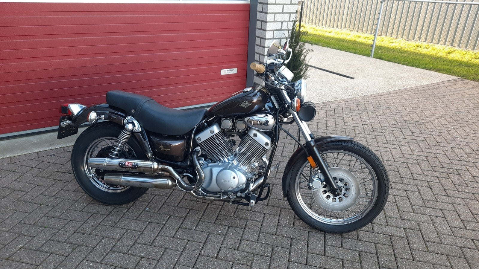 Prachtige yamaha virago 535 bruin metallic ..klasieker # A2#, Motoren, 2 cilinders, 535 cc, Chopper, Onbekend
