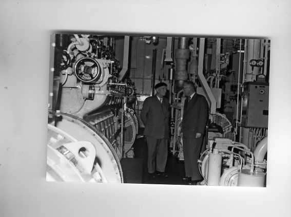 scheepvaart-foto-ceres 1959- KNSM-machinekamer/doop-2x, Ophalen of Verzenden, Zo goed als nieuw, Motorboot, Boek of Tijdschrift