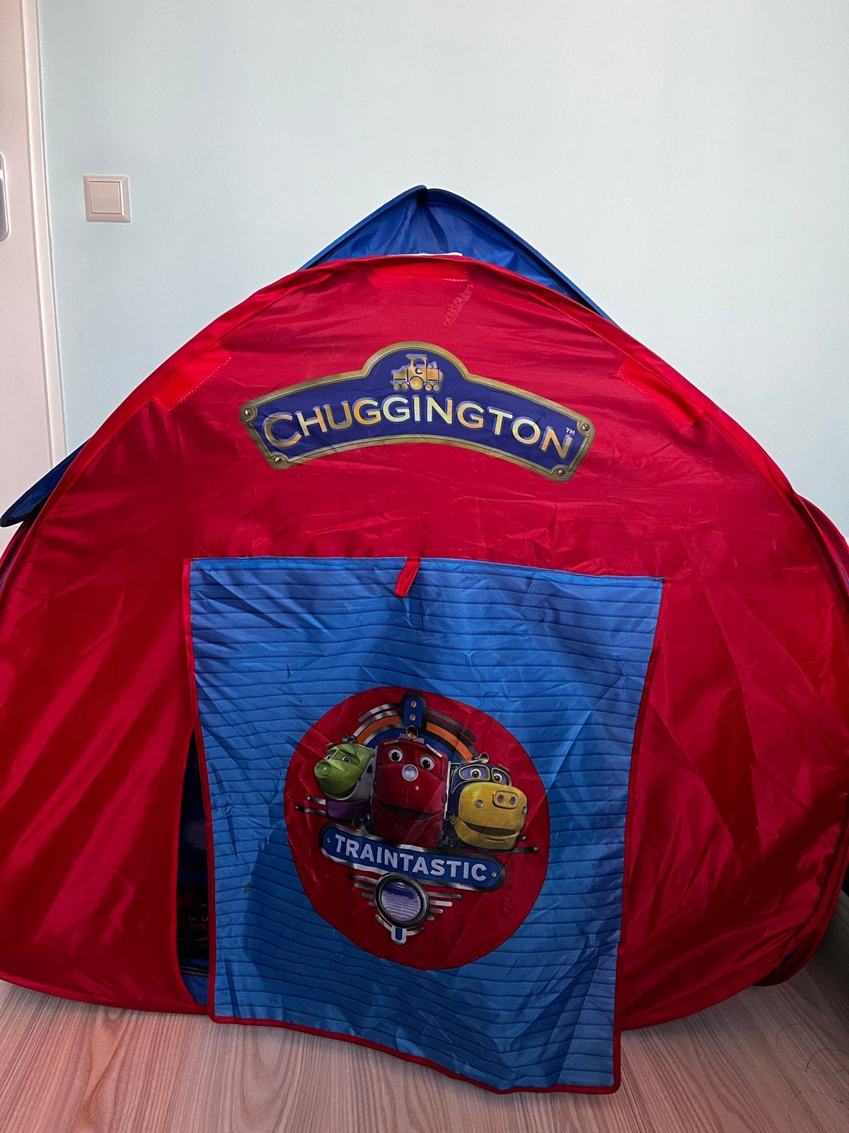 Chuggington Pop-up Tent - Speelplezier voor Kinderen, Kinderen en Baby's, Speelgoed | Overig, Ophalen of Verzenden, Zo goed als nieuw