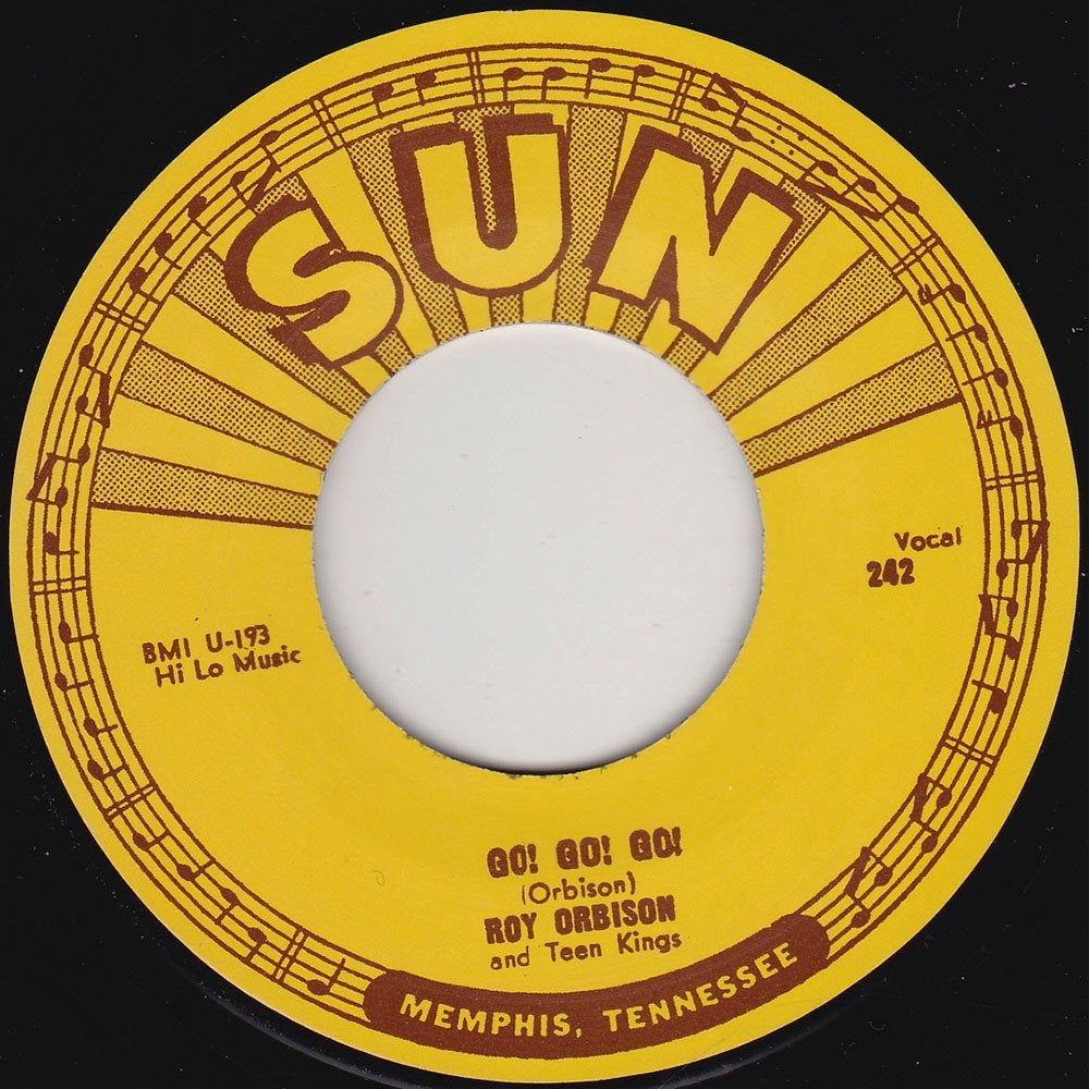 Roy Orbison - Ooby Dooby / Go Go Go 7", 7 inch, Single, Ophalen of Verzenden, Pop
