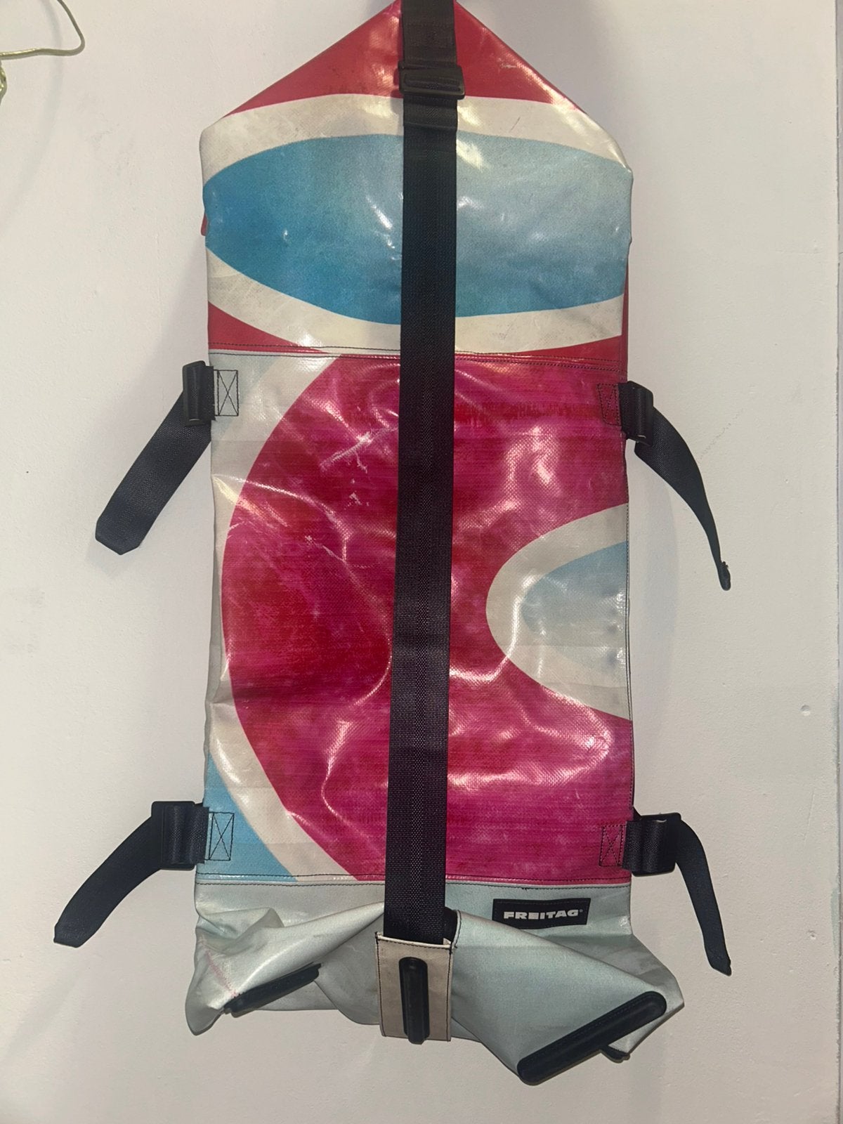 Freitag Zippelin, 30 cm of meer, Zo goed als nieuw, Roze, Wieltjes