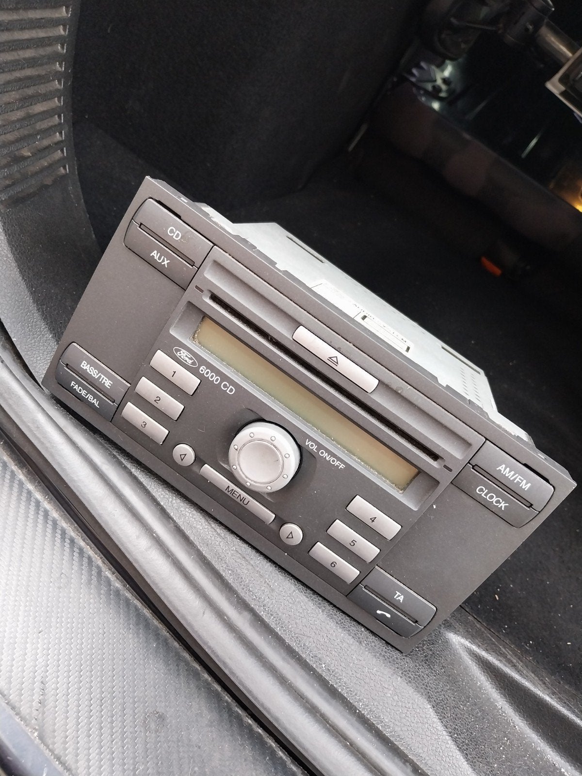 Ford 6000 CD Autoradio - Origineel, Auto diversen, Ophalen of Verzenden, Gebruikt