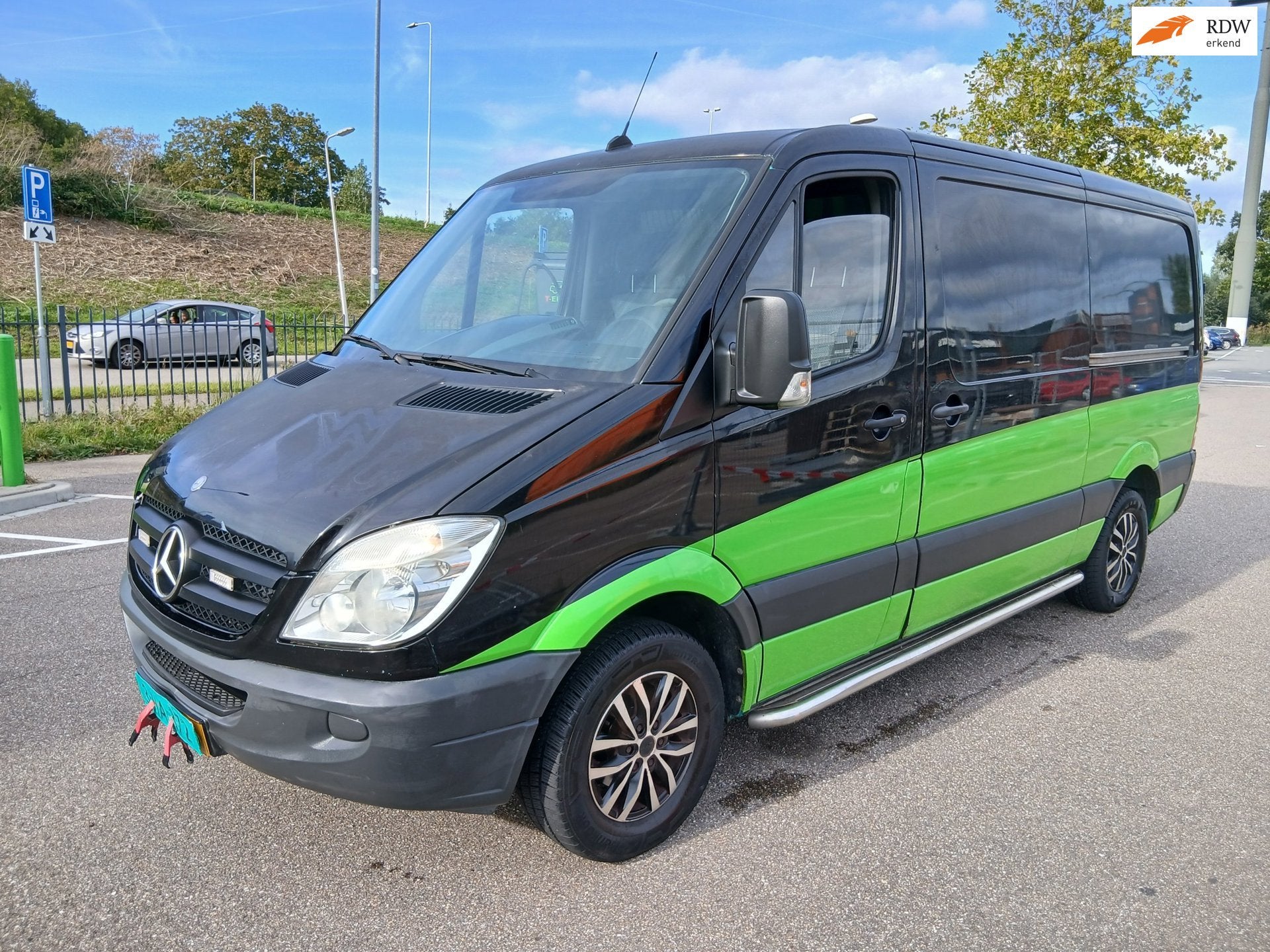 Mercedes-Benz Sprinter 313 2.2 CDI 366 EHD!EURO 5!COOL AIRCO, Automaat, Gebruikt, Zwart, 4 cilinders