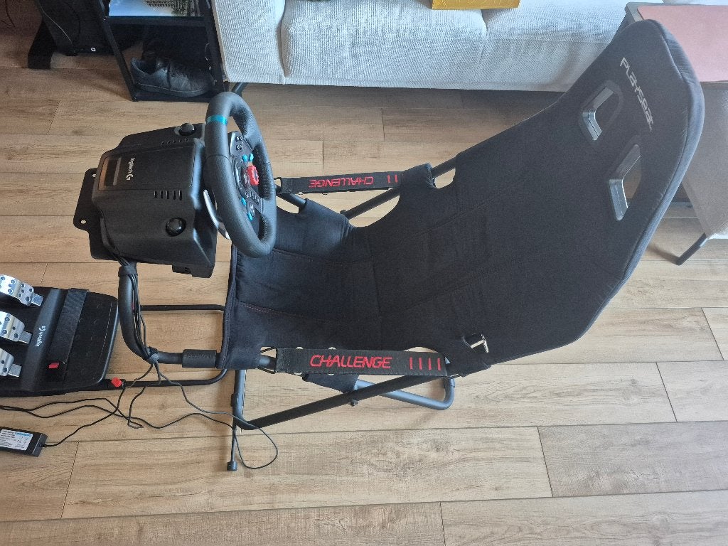 Playseat Challenge met Logitech G29 racestuur en pedalen, Ophalen, Zo goed als nieuw, Playseat of Racestoel, PlayStation 4