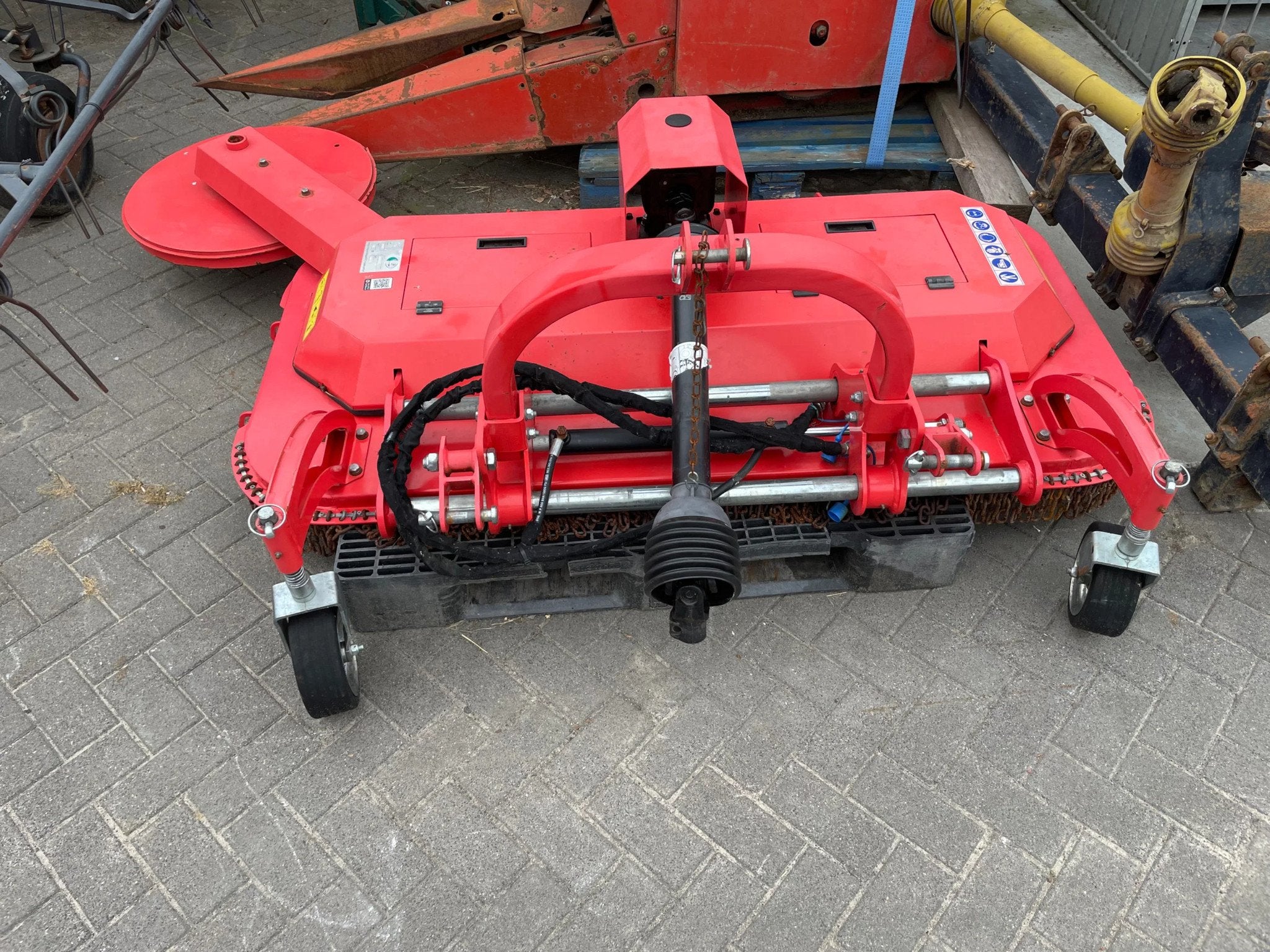 Boxer 180 D met kanten maaier, Overige, Oogstmachine