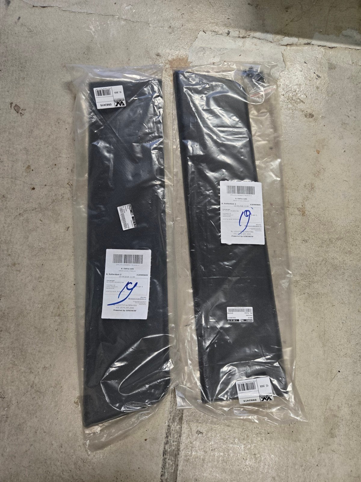 Nieuwe stootbeschering fiat ducato Citroë jumper (set van 2), Voor, Nieuw, Ophalen of Verzenden, Spatbord