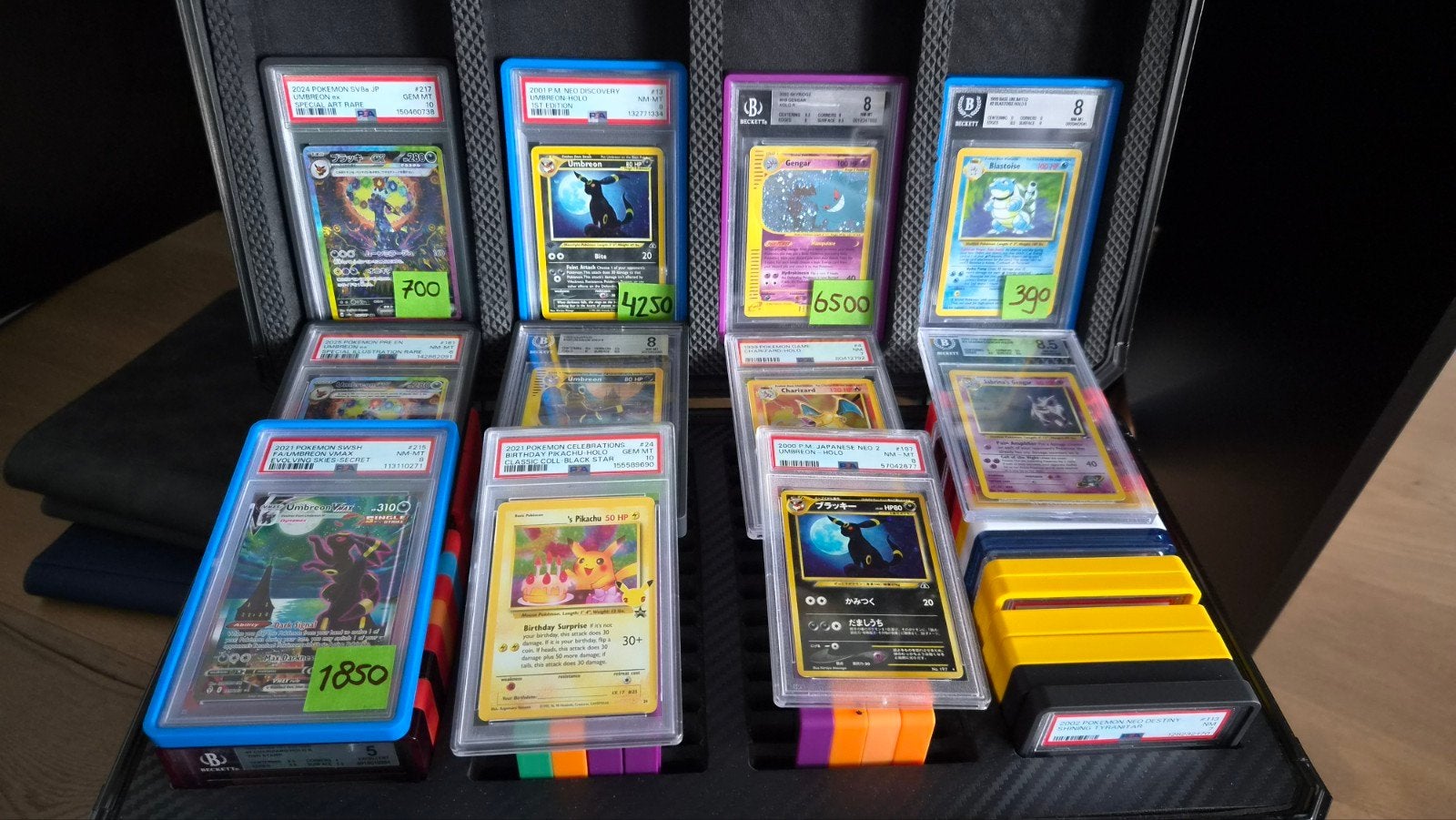 Groot aanbod Slabs en singles PSA & BGS, modern en vintage, Ophalen of Verzenden, Zo goed als nieuw, Meerdere kaarten