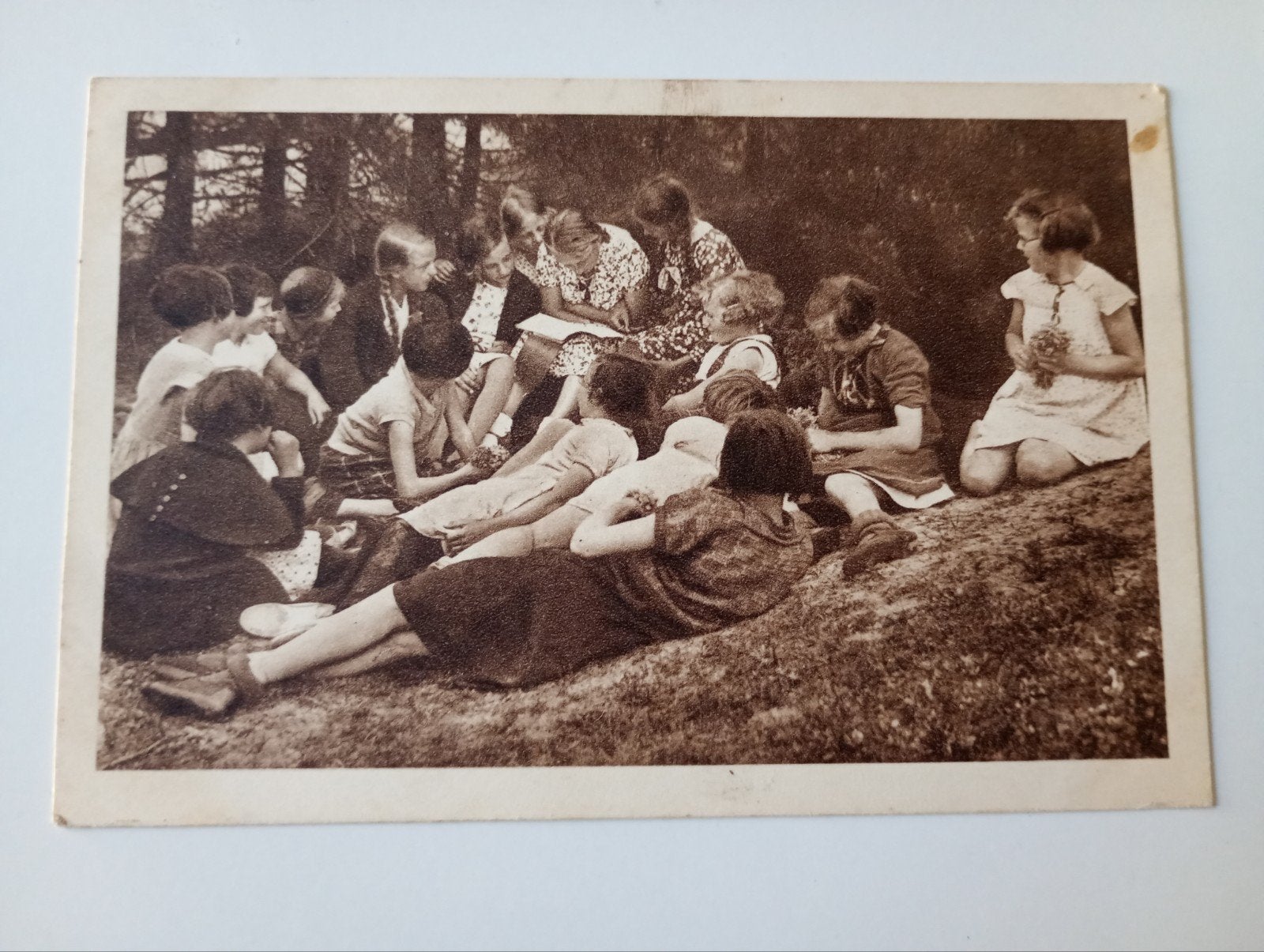 Schiermonnikoog Koloniehuis Elim 1937, Verzamelen, Ansichtkaarten | Nederland, Ophalen of Verzenden, 1920 tot 1940, Gelopen, Waddeneilanden