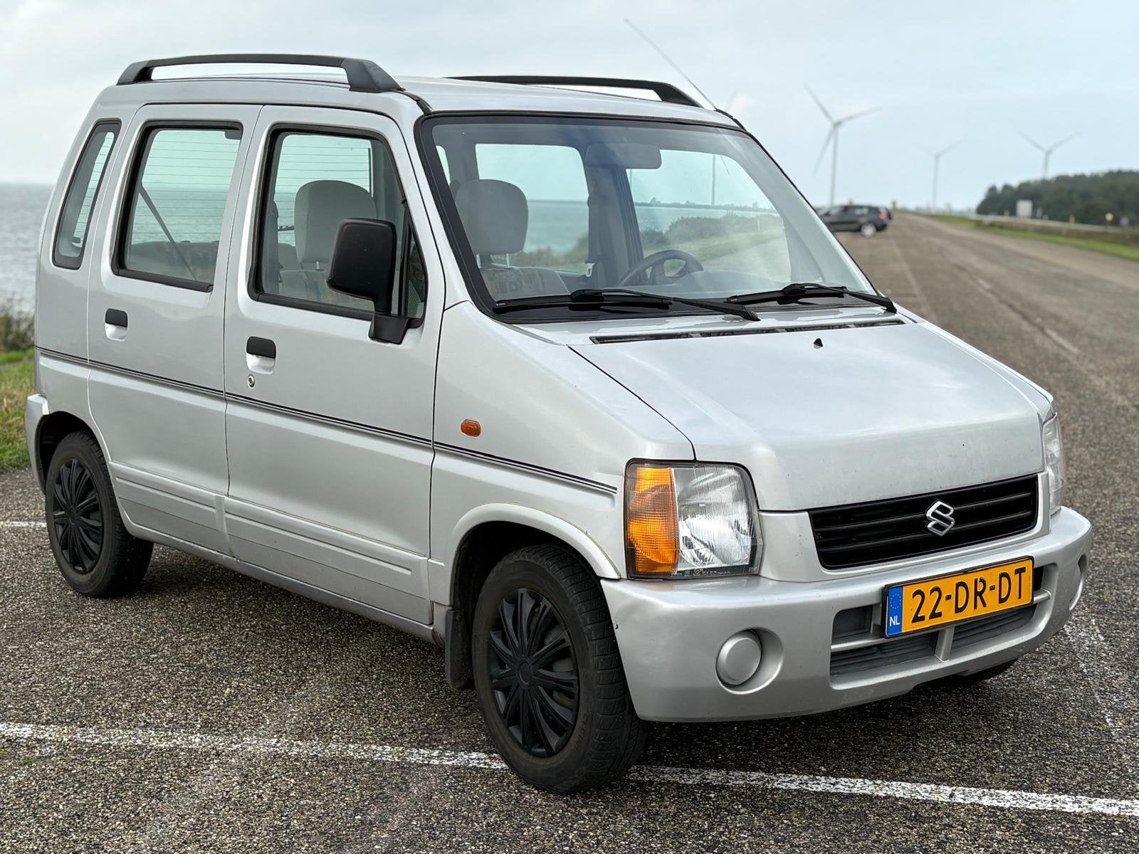 Suzuki Wagon R+ 1.2 AUTOMAAT/HOGE INSTAP/LAGE KMSTAND NAP, Stof, Metallic lak, 4 cilinders, 850 kg