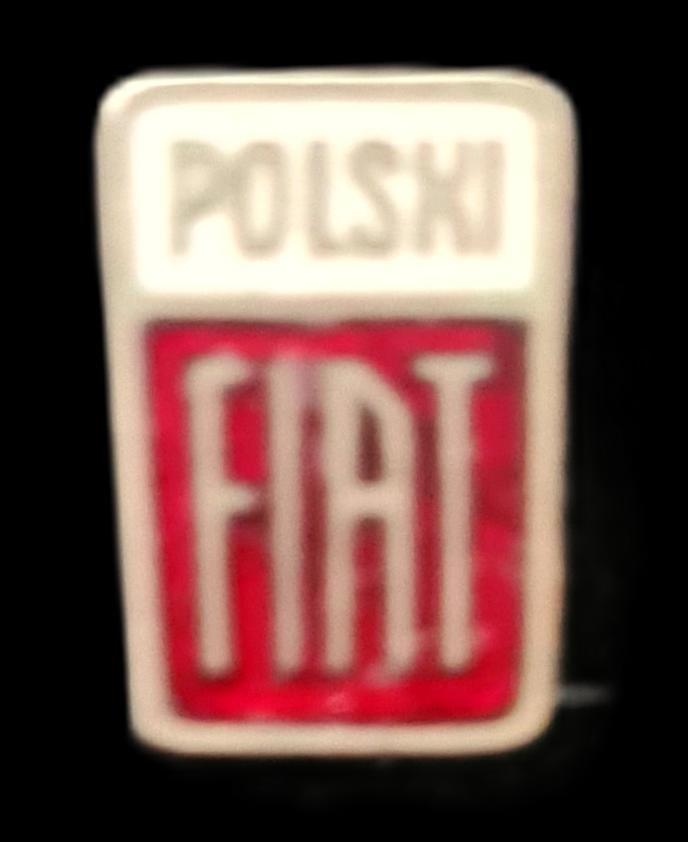 Fiat Polski speld- klein, Verzenden, Nieuw, Transport, Speldje of Pin