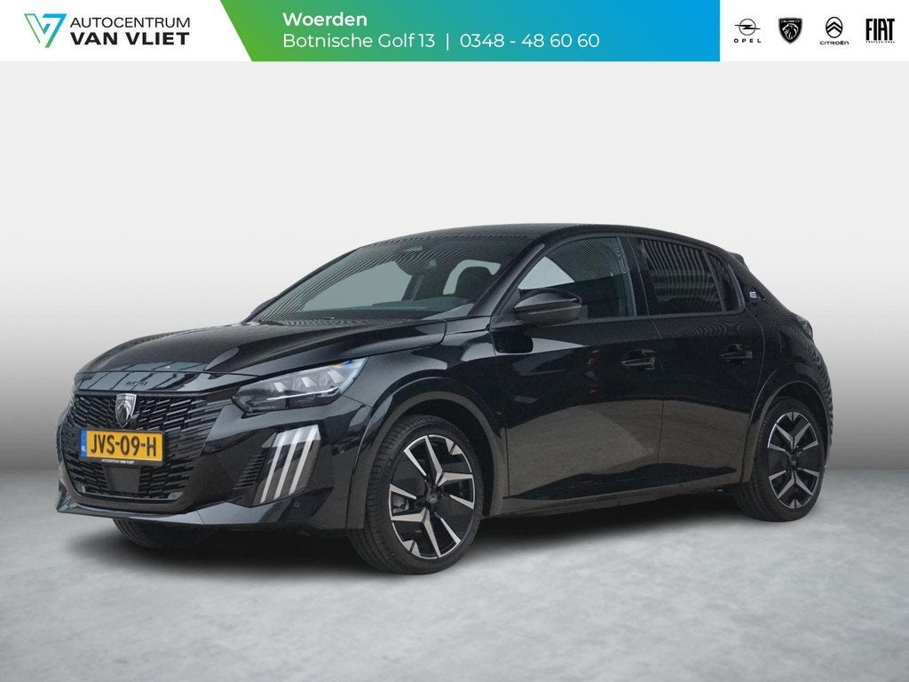 Peugeot e-208 EV GT Avantage 51 kWh 360 Camera, Auto's, Peugeot, 433 km, 156 pk, 1430 kg, Te koop