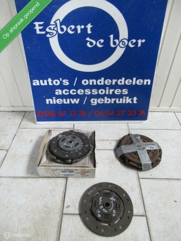 koppeling koppelingsset Vectra B X1,6XEL/XEZ/1,6XE '96-'02, Auto-onderdelen, Opel, Nieuw, Ophalen of Verzenden, Opel