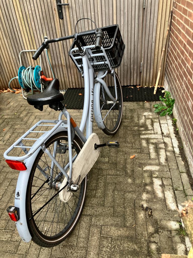 Cortina U4 Mini Transportfiets 26 inch - Neutral Grey, Terugtraprem, Gebruikt, Versnellingen, Ophalen