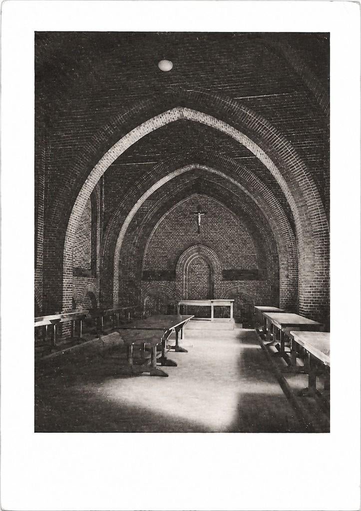 AK Oosterhout - Sint Paulus Abdij, Verzenden, 1920 tot 1940, Ongelopen, Noord-Holland