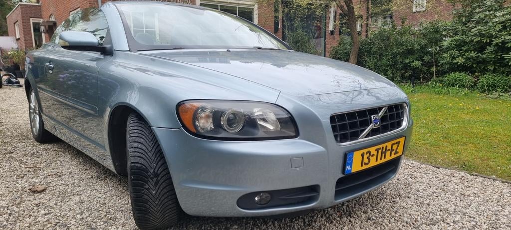 Volvo C70 2.5 T5 2006 Blauw, Auto's, Voorwielaandrijving, C70, Zwart, Cabriolet