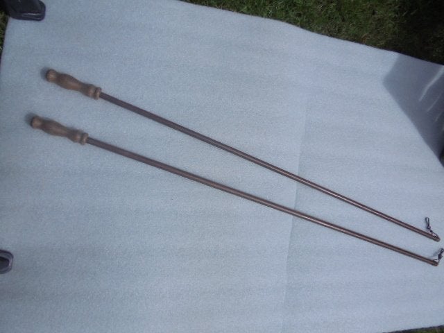 Gordijn Trekstang Hout., Ophalen of Verzenden, Nieuw, Bruin