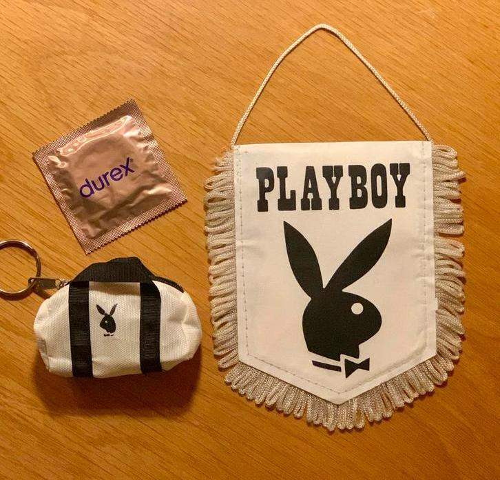 Playboy Vaantje - Vintage Decoratie + mini-tasje