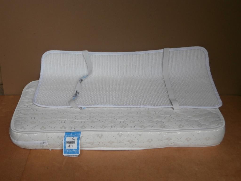 Kidsmill wiegmatras matrasbeschermer Aerosleep 3D beschermer, Ophalen, Zo goed als nieuw, Ledikant