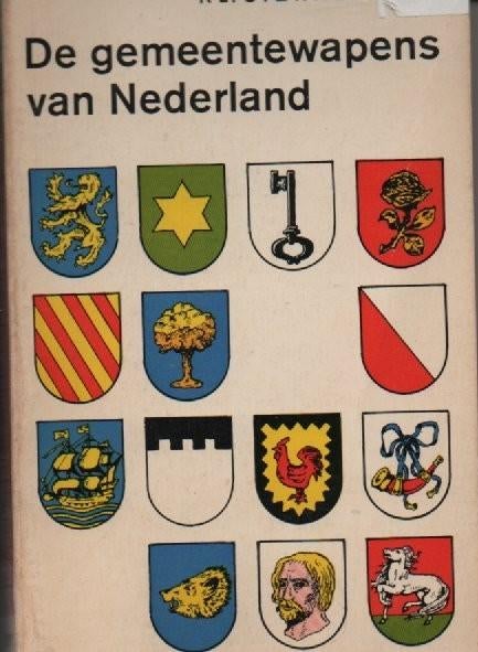 De gemeentewapens van Nederland, Boeken, Ophalen, Zo goed als nieuw, K.L. Sierksma