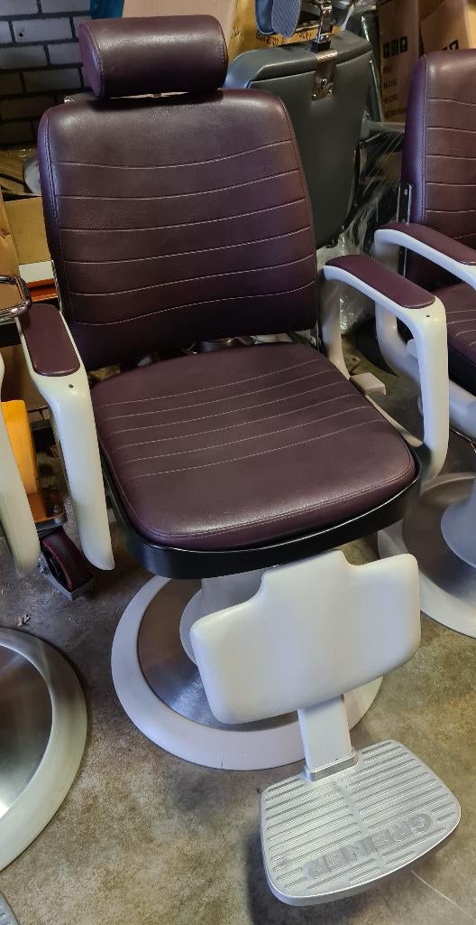 kappersstoelen greiner duits barber chair kapsalon, Ophalen, Gebruikt, Overige typen