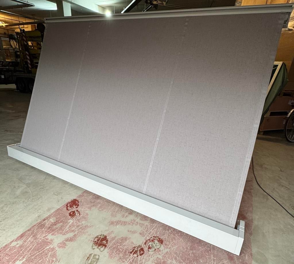Zonnescherm  2.50 x 2.00 m (Showroommodel), Ophalen, Zo goed als nieuw, Knikarmscherm, Elektrisch