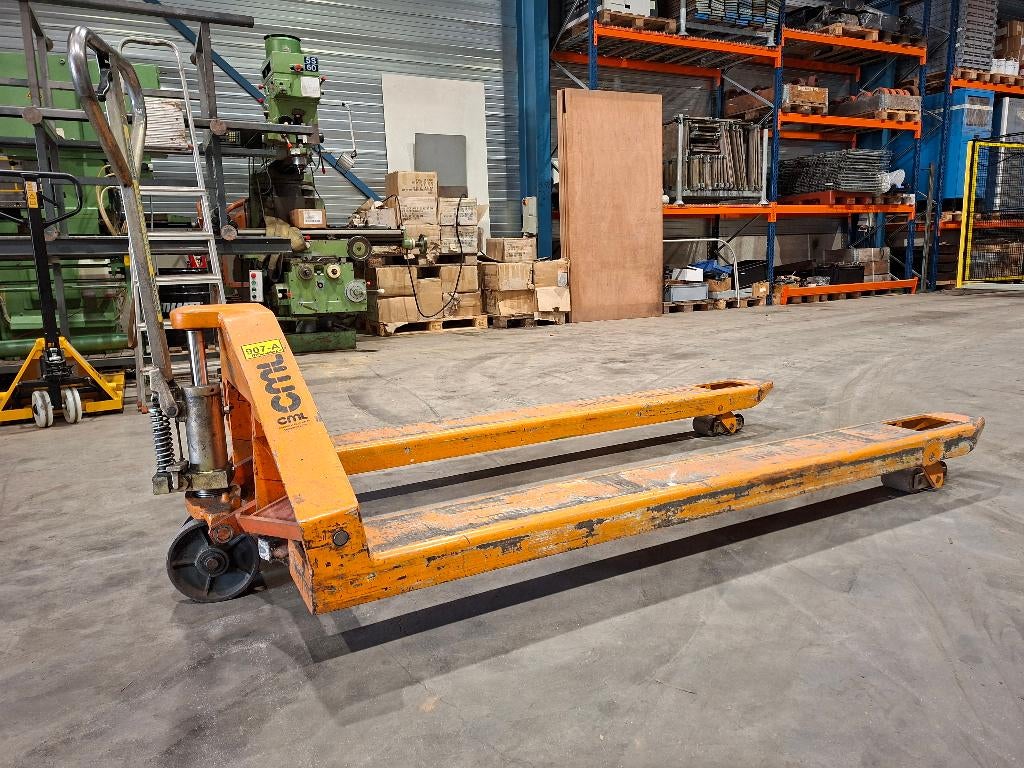 zware palletwagen pompwagen heavy duty pallet truck CML, Doe-het-zelf en Verbouw, Gereedschap | Overige machines, Ophalen, Gebruikt