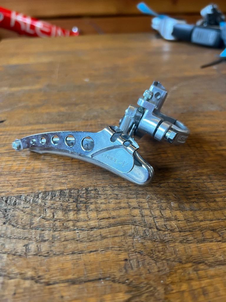SunTour voor derailleur compe-V retro race fiets, Fietsen en Brommers, Fietsonderdelen, Ophalen of Verzenden, Zo goed als nieuw