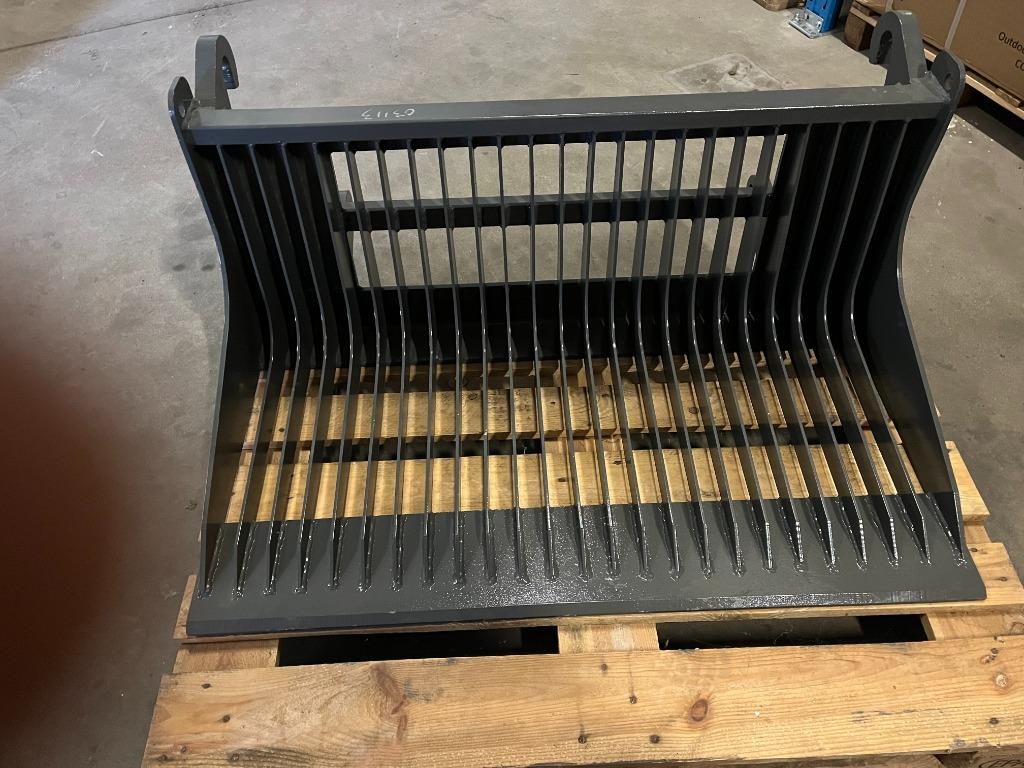 puinbak shovel wiellader balenklem mestgreep grasvork, Ophalen, Wiellader of Shovel