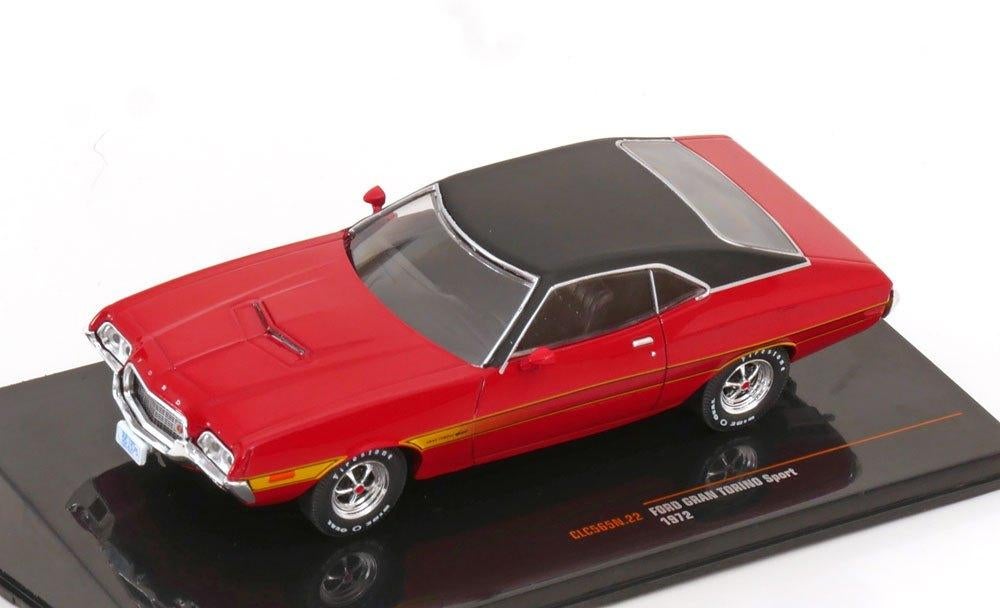 Ford Gran Torino Sport 1972, 1/43, IXO, Overige merken, Auto, ., IXO