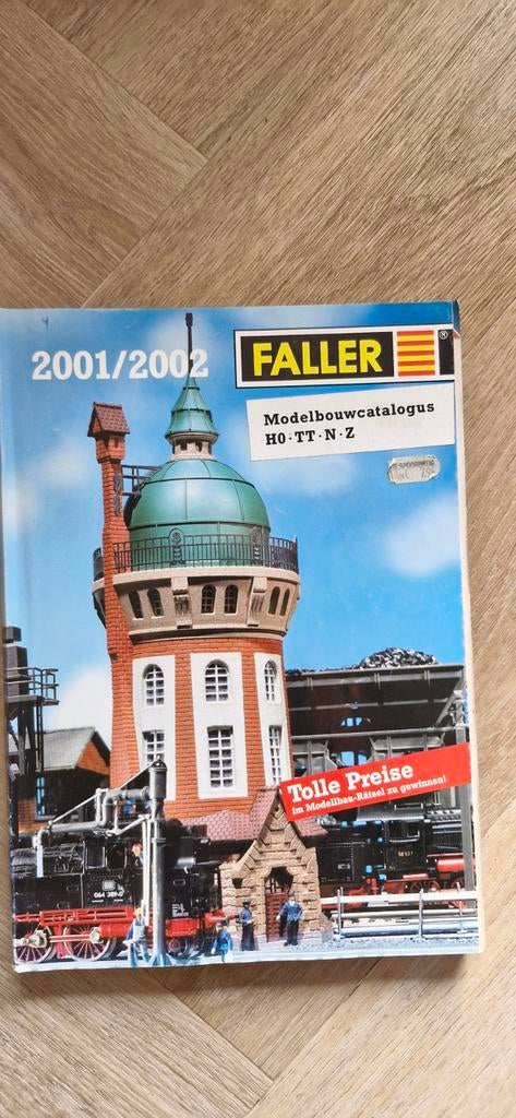 Faller Catalogus 2001/2002, Hobby en Vrije tijd, Ophalen of Verzenden, Gelijkstroom of Wisselstroom, Boek, Tijdschrift of Catalogus