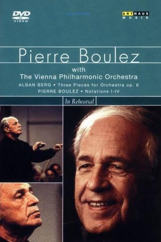 DVD Boulez/Berg : Pierre Boulez with the Vienna Philharmonic, Ophalen of Verzenden, Modernisme tot heden, Zo goed als nieuw, Orkest of Ballet