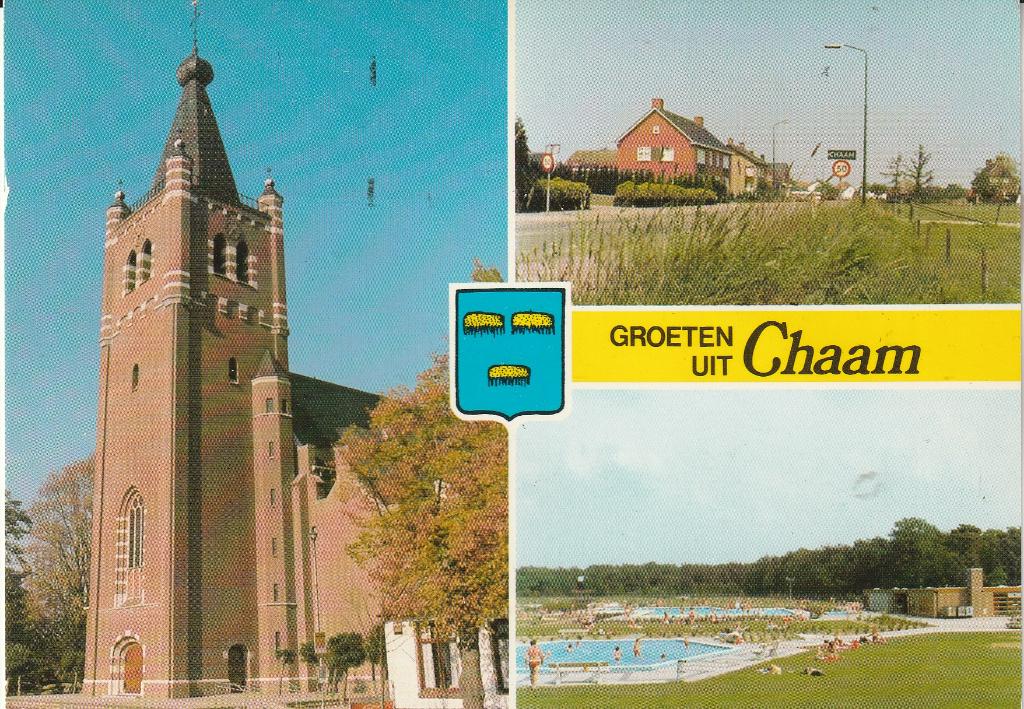 Groeten uit Chaam 1979, Ophalen of Verzenden, 1960 tot 1980, Gelopen, Noord-Brabant