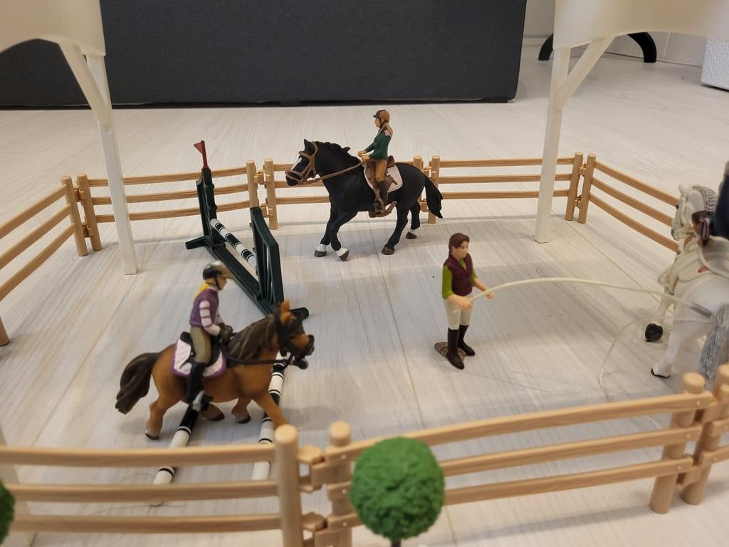 Schleich horse club manege 42389, Verzamelen, Speelgoed, Ophalen of Verzenden, Zo goed als nieuw
