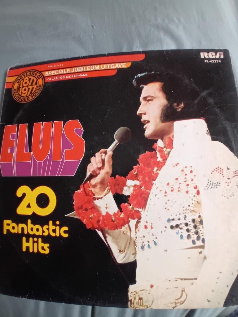 Lp : Elvis Presley. 20 Fantastic Hits, Ophalen, Gebruikt, 12 inch