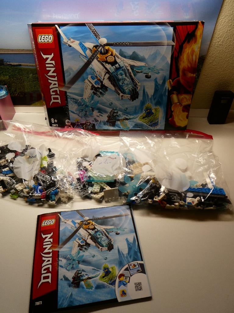 LEGO NINJAGO ShuriCopter - 70673, Ophalen of Verzenden, Gebruikt, Complete set, Lego