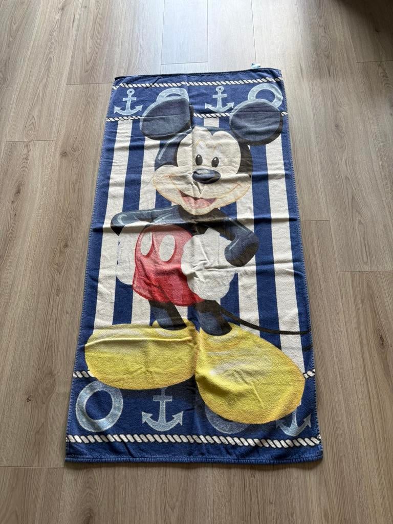 Disney Mickey Mouse Bad/Strand laken/handdoek Origineel, Ophalen of Verzenden, Zo goed als nieuw, Handdoek
