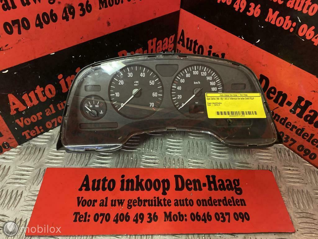 Opel Zafira ('99-05) 1.8/2.2 Tellerhuis Km teller 24461753JF, Ophalen of Verzenden, Gebruikt, Opel