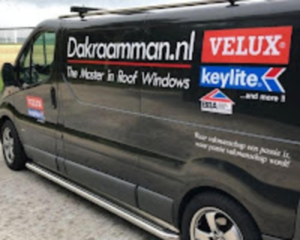 Dakraam kunststof 114 x 118 inc plaatsen € 995, Ophalen, 80 tot 120 cm, 80 tot 120 cm, Nieuw