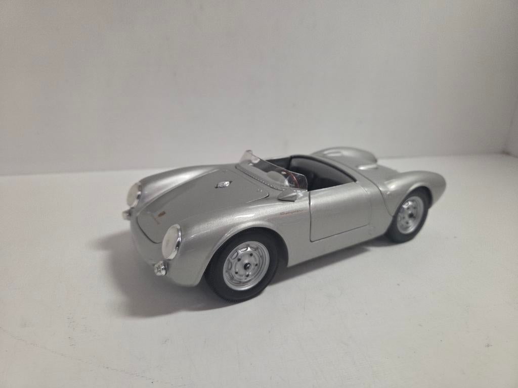 Maisto Porsche 550 A Spyder 1:18, Maisto, ., Ophalen of Verzenden, Zo goed als nieuw