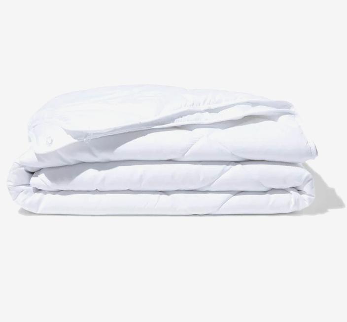 Dekbed 140x200 synthetisch 4-seizoenen luxe, Wit, Ophalen of Verzenden, Deken of Dekbed, Nieuw