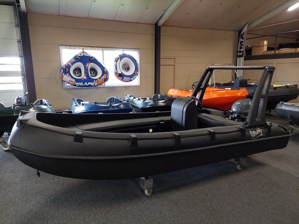 Nieuw model Whaly 435 + Yamaha F15 vaarklaar AANBIEDING!, Watersport en Boten, Vis- en Consoleboten, Ophalen, Nieuw, Overige materialen