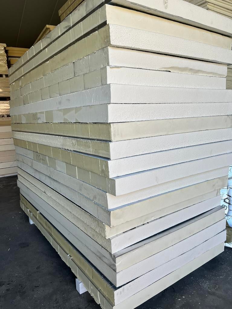 Isolatie B/C keus 20, 30,40, 50,70,80 ,90,100,120,Alu/kraft, Nieuw, Ophalen of Verzenden, Hardschuim (Pir), 15 m² of meer