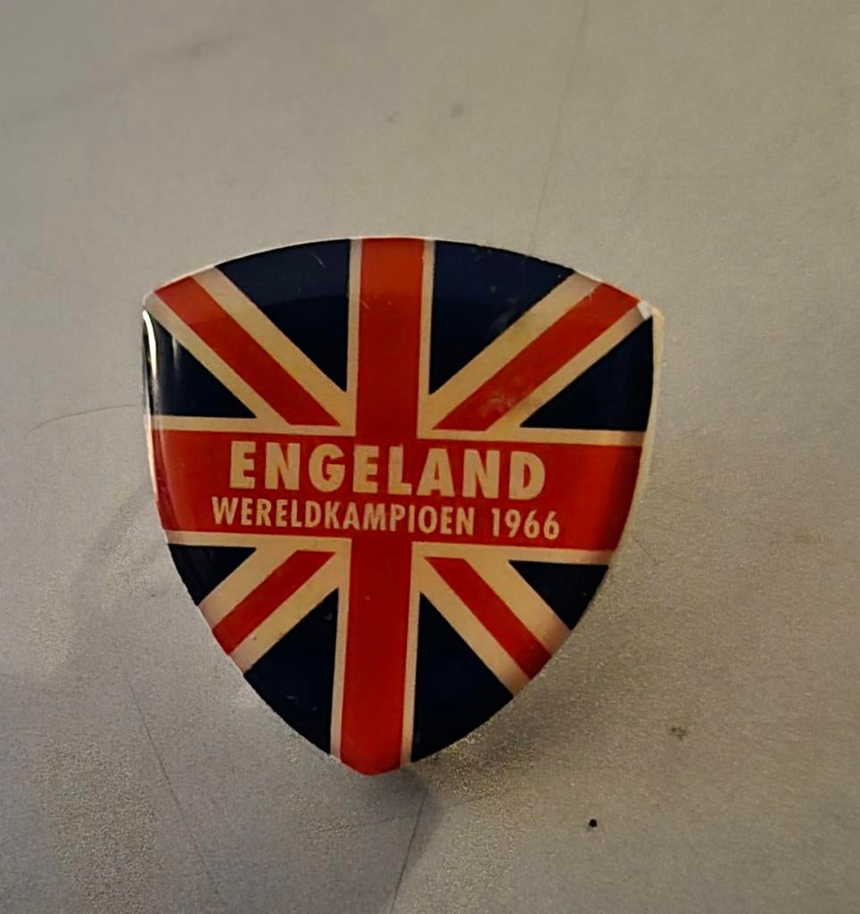 Engeland Wereldkampioen 1966 pin, Ophalen of Verzenden, Nieuw, Sport, Speldje of Pin