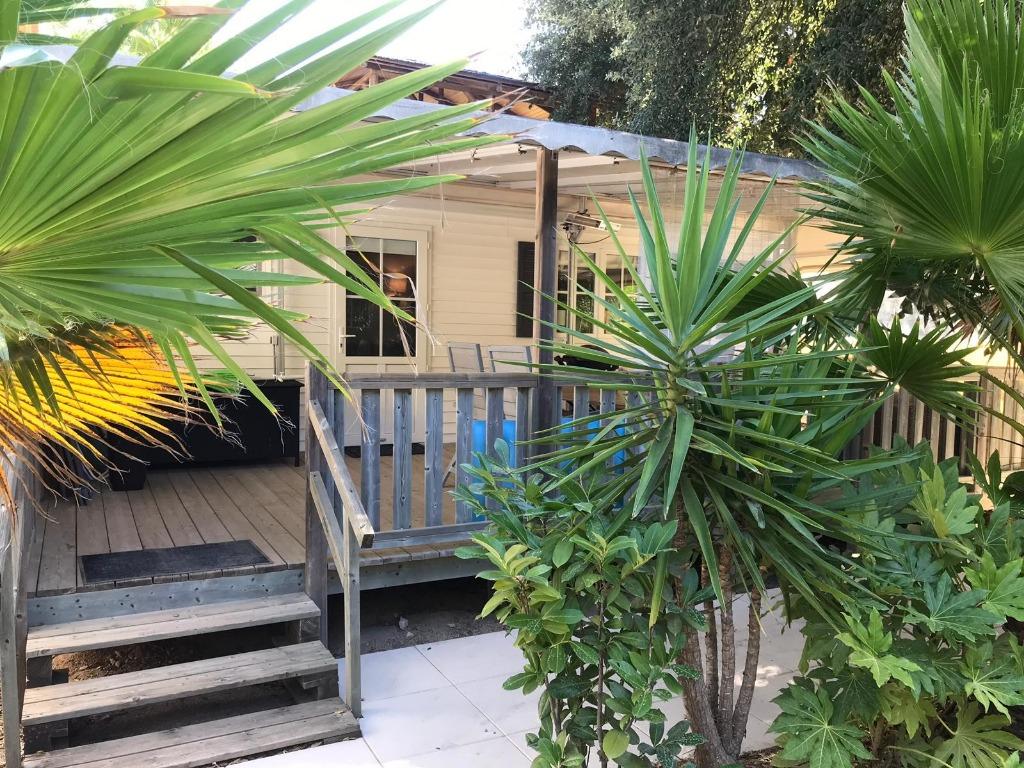 Luxe stacaravan te huur - Toison d'Or - St. Tropez - 4 pers., Vakantie, Vakantiehuizen | Frankrijk, Airconditioning, 2 slaapkamers