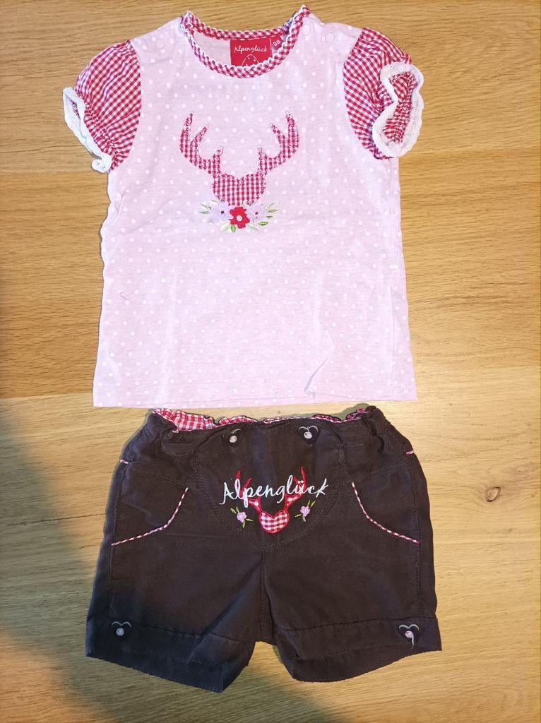 Dirndl Lederhosen maat 98 kind Trachten Oostenrijk, Ophalen of Verzenden, 104 of kleiner, Jongen of Meisje