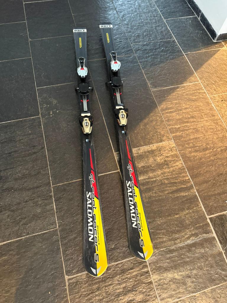 Skies Salomon  158cm goede staat, Ophalen, 160 tot 180 cm, Gebruikt, Salomon