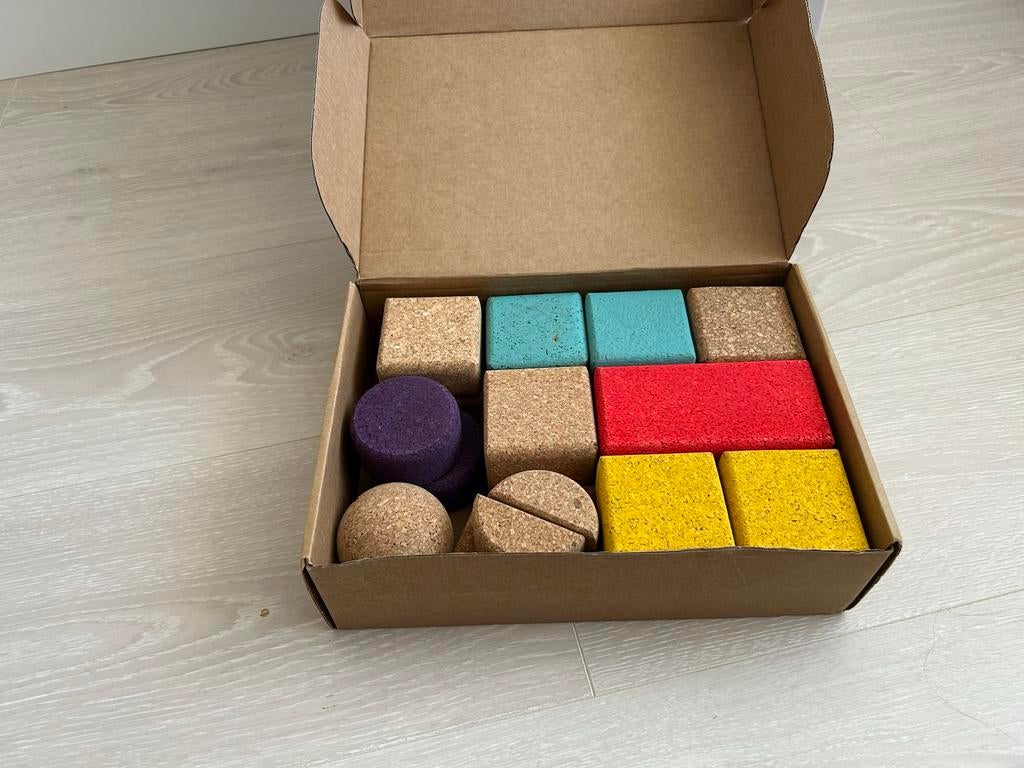 Kork Bouwblokken - Nieuw, Kinderen en Baby's, Speelgoed | Bouwstenen, Ophalen, Nieuw, Overige merken